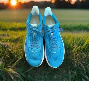 Size 12 - Hoka One One HOKA Clifton 10 Skyward Blue Running Shoes